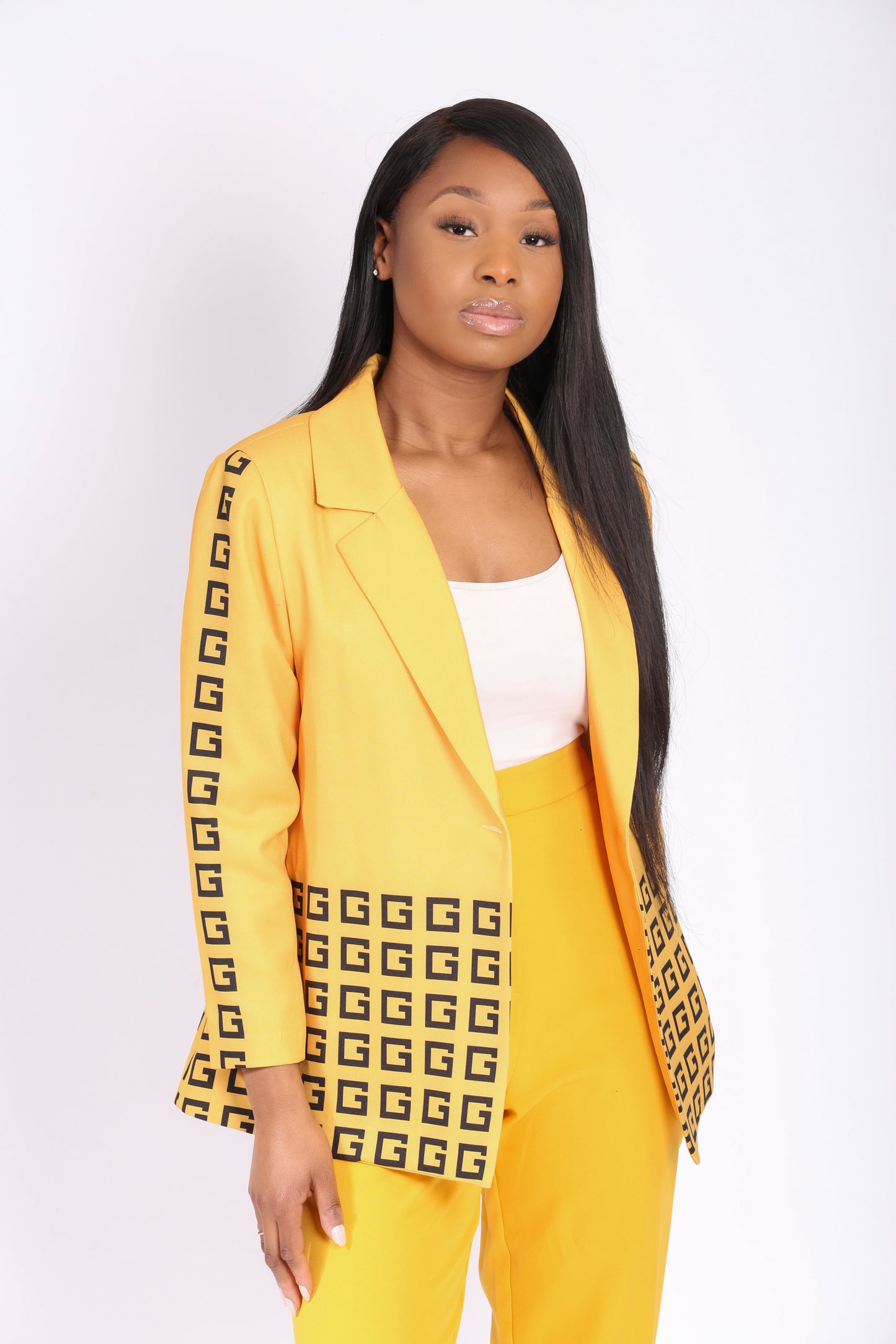 Tailleur Jaune