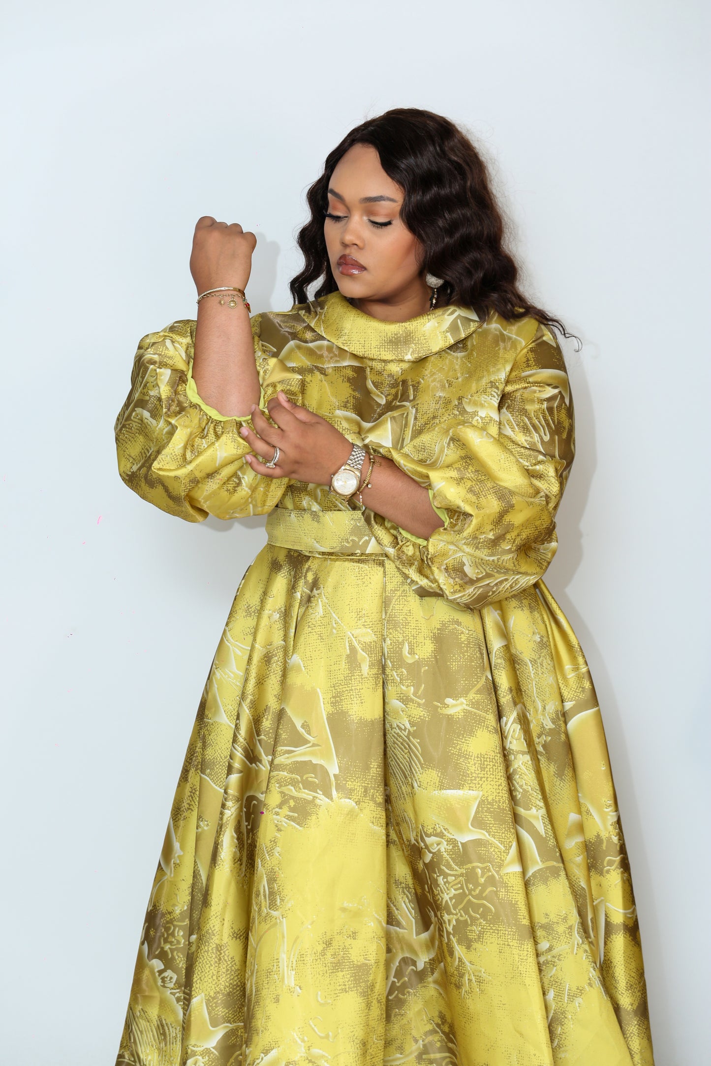 Robe verte Lux