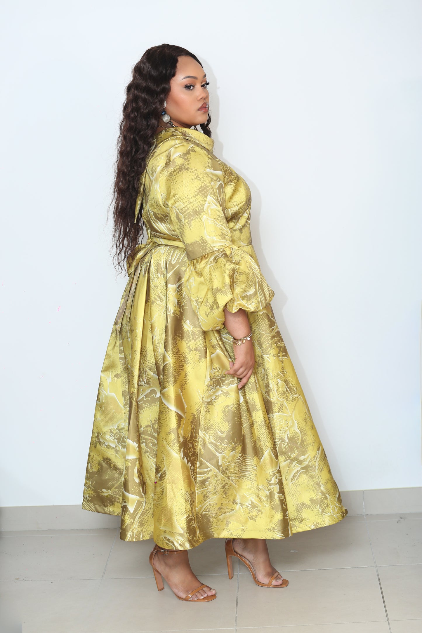 Robe verte Lux