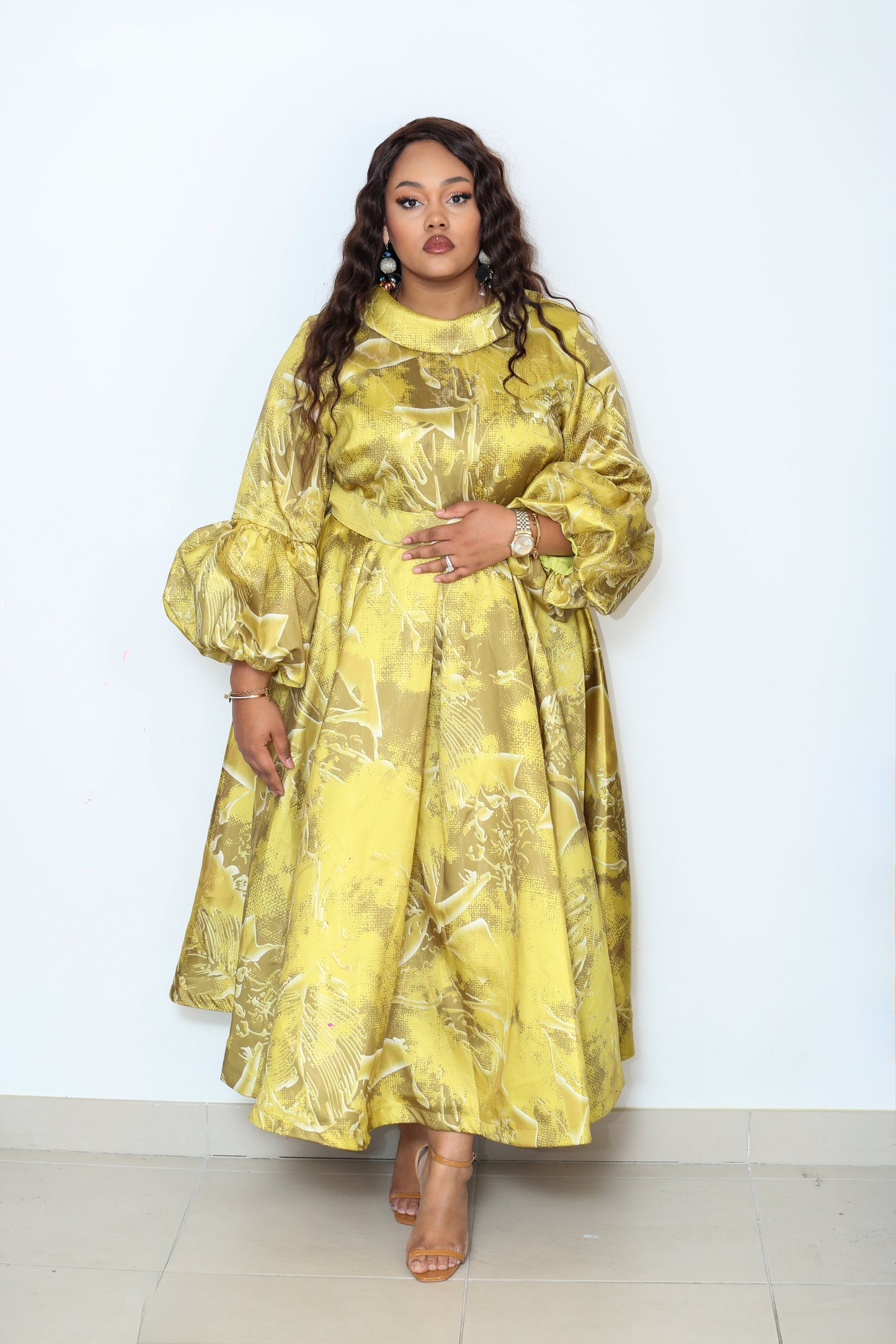 Robe verte Lux