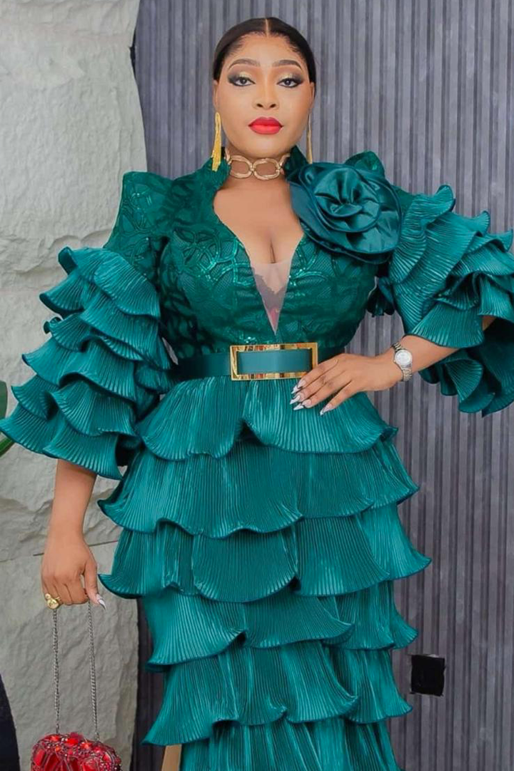 Robe verte palm
