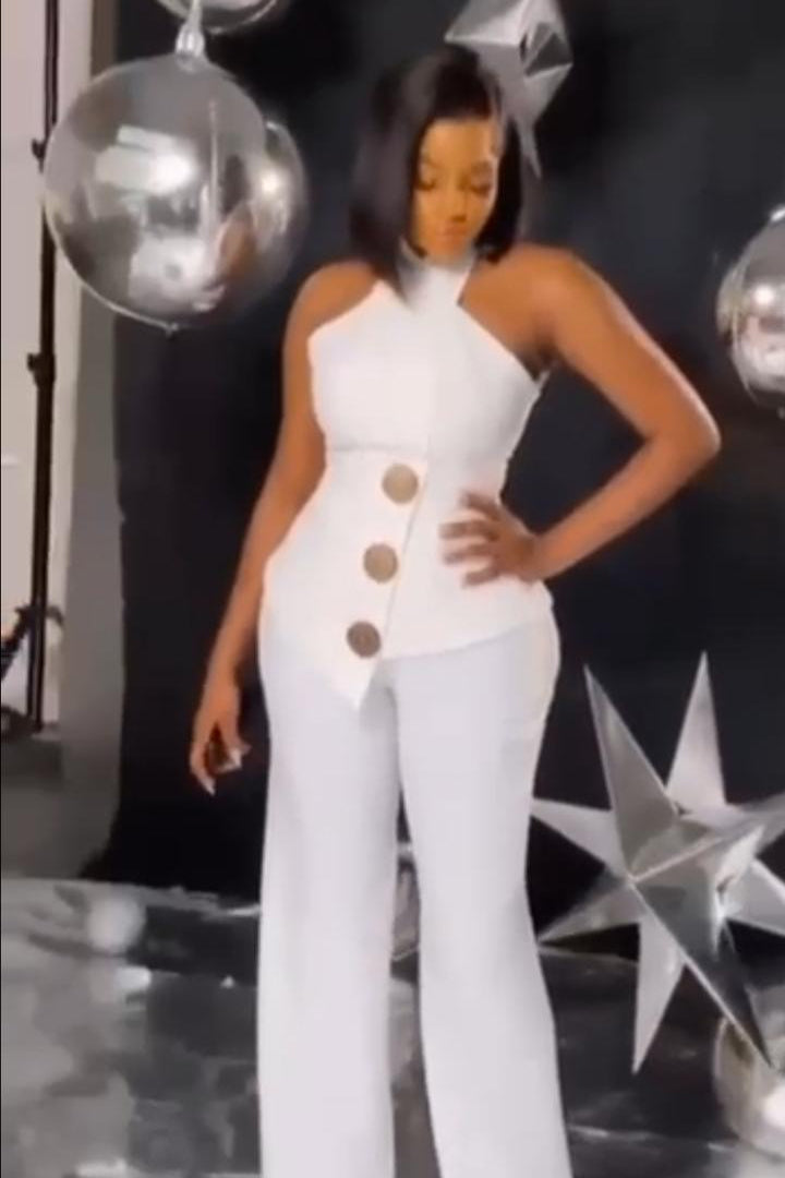 Ensemble Blanc Bouton