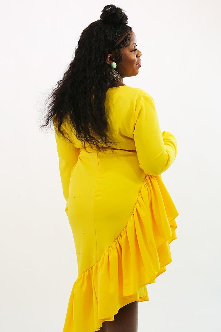 Robe jaune