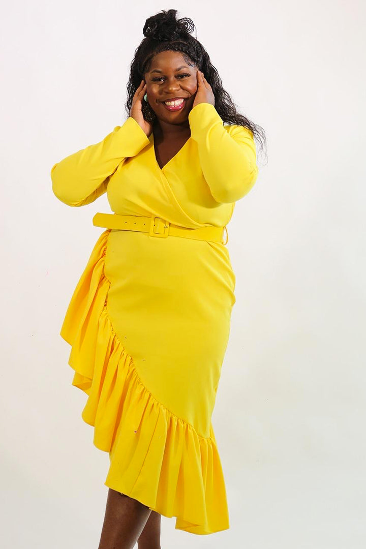 Robe jaune