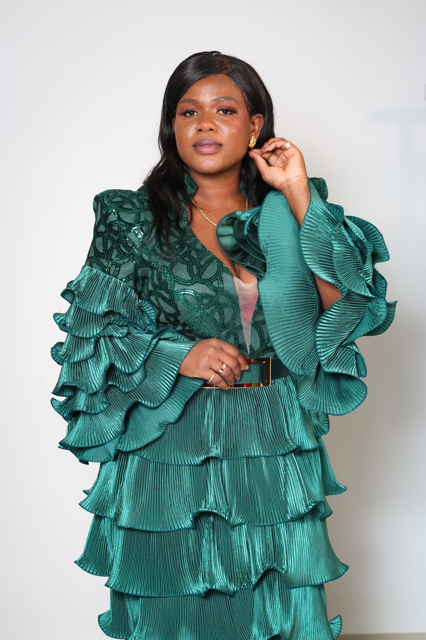 Robe verte palm