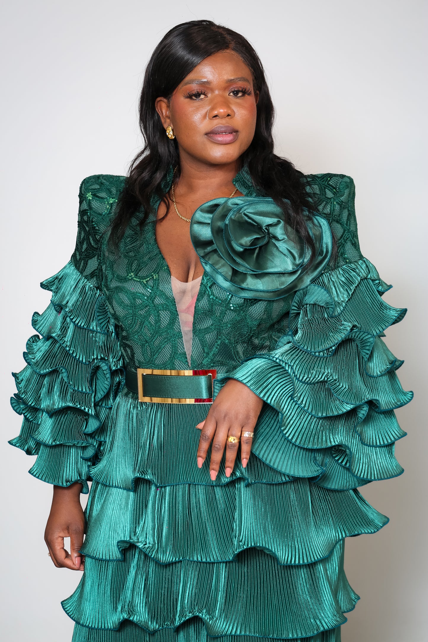 Robe verte palm
