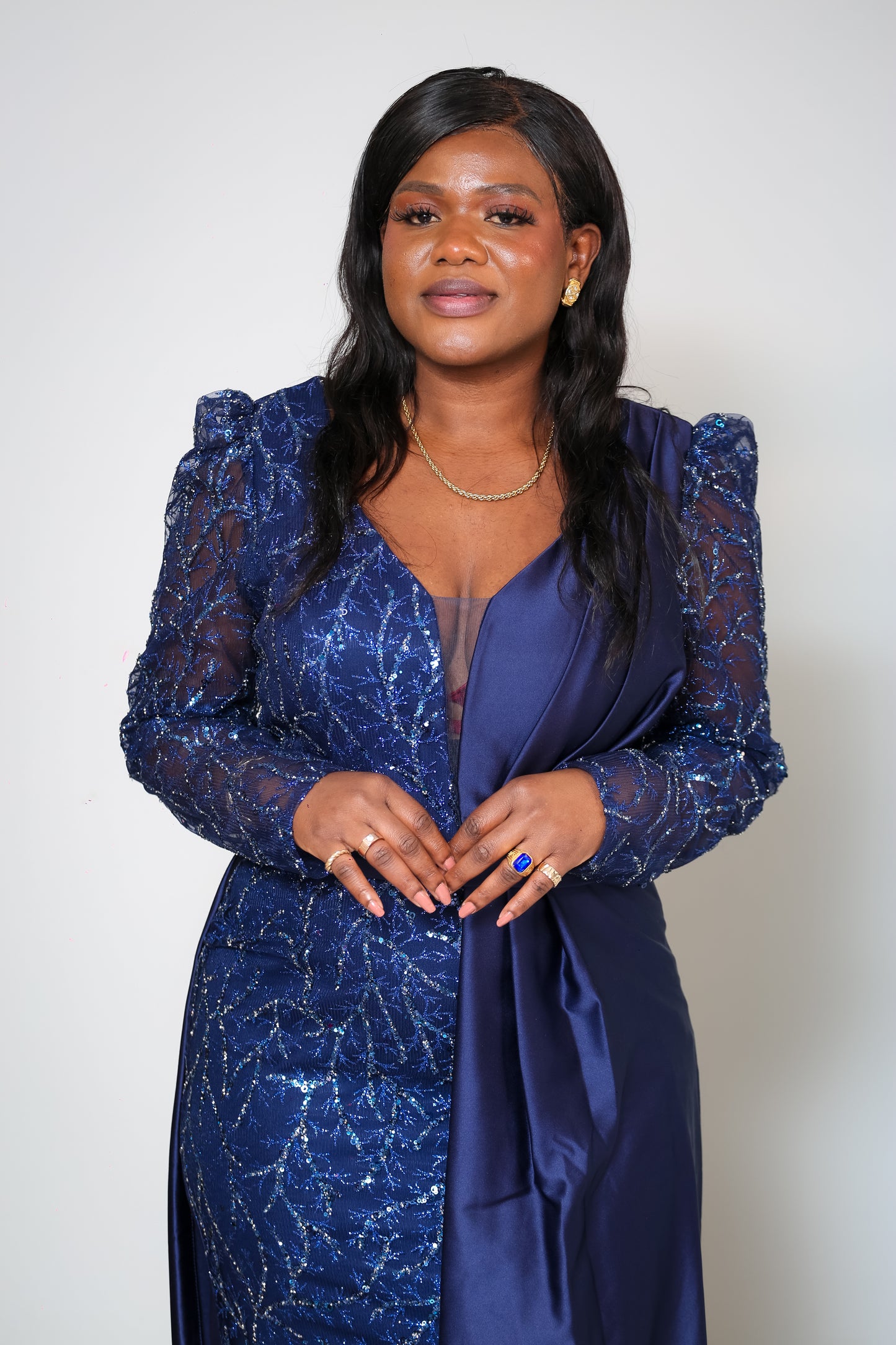 Robe bleu