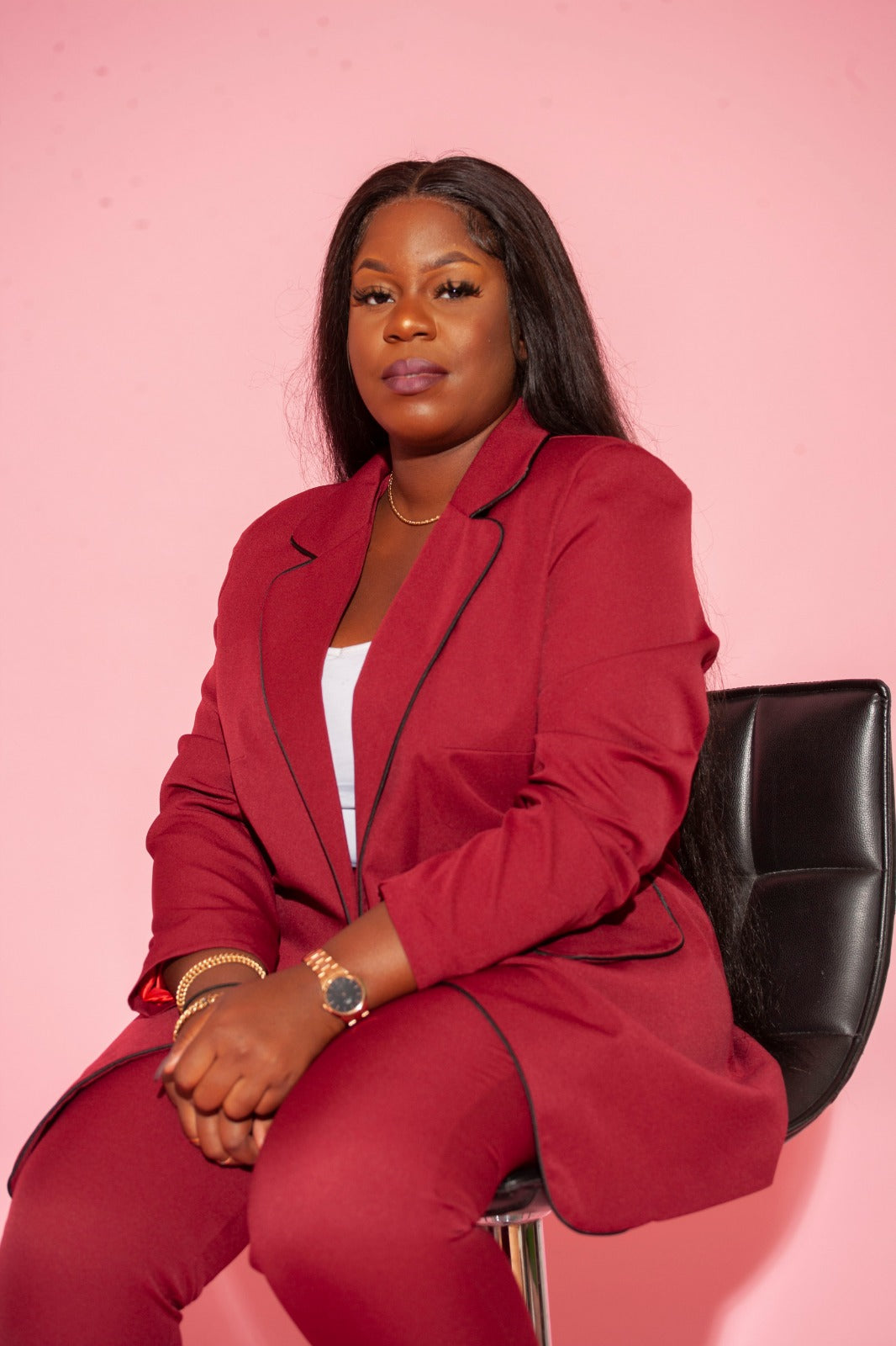 Tailleur Bordeaux