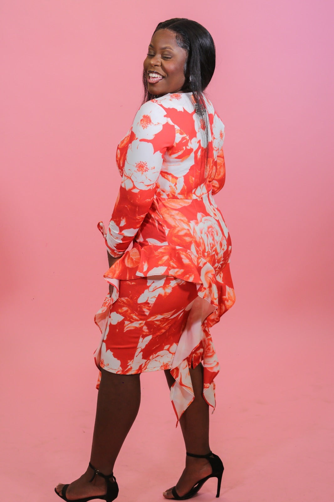 Robe rose