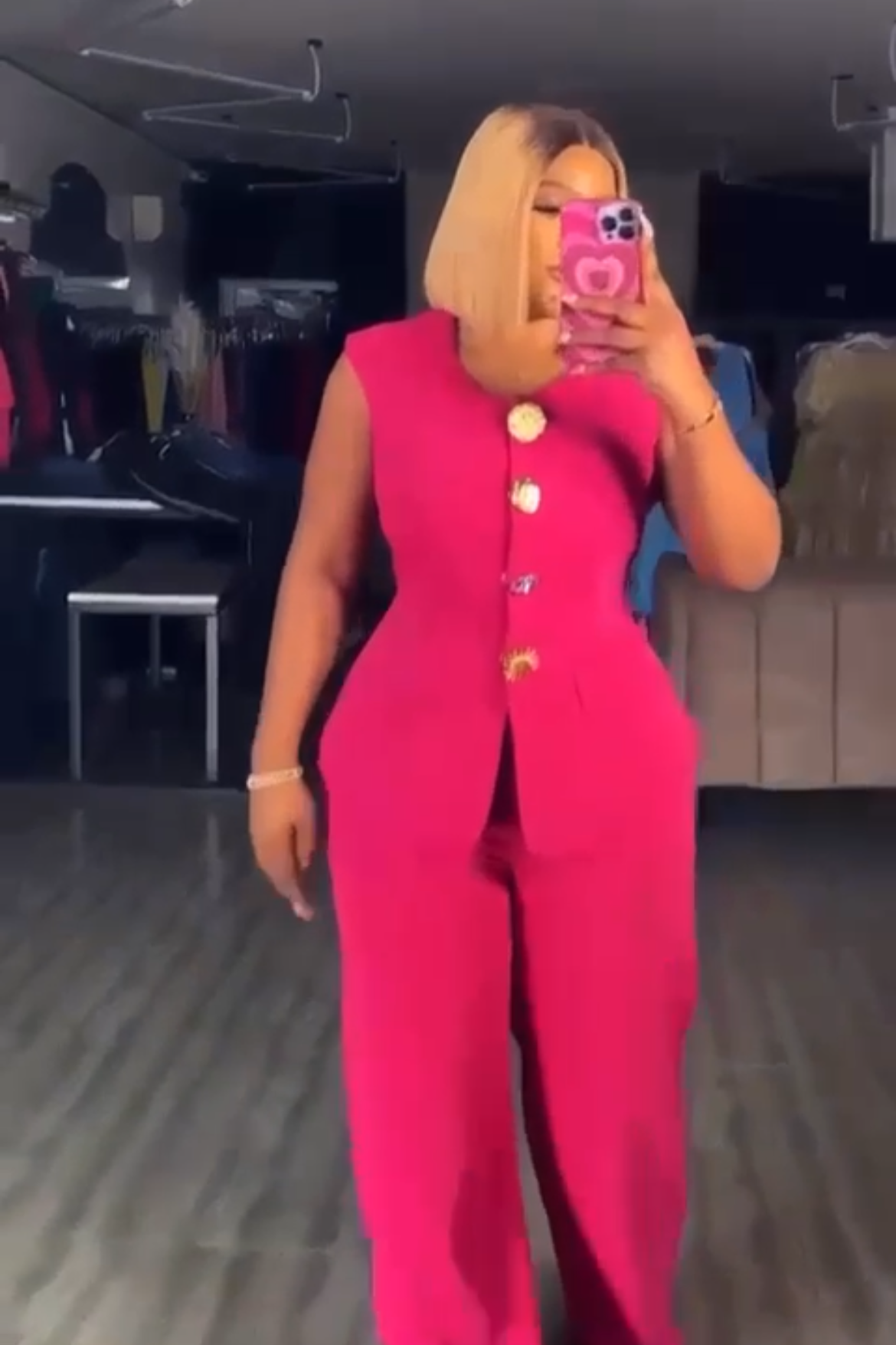 Tailleur bras cassé