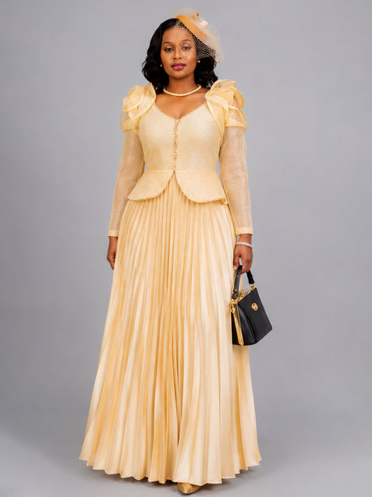 Robe beige