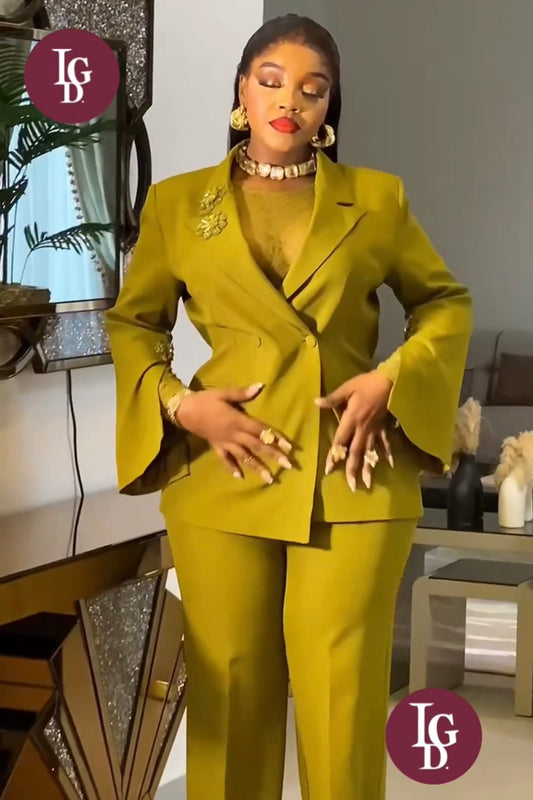 Tailleur Olive