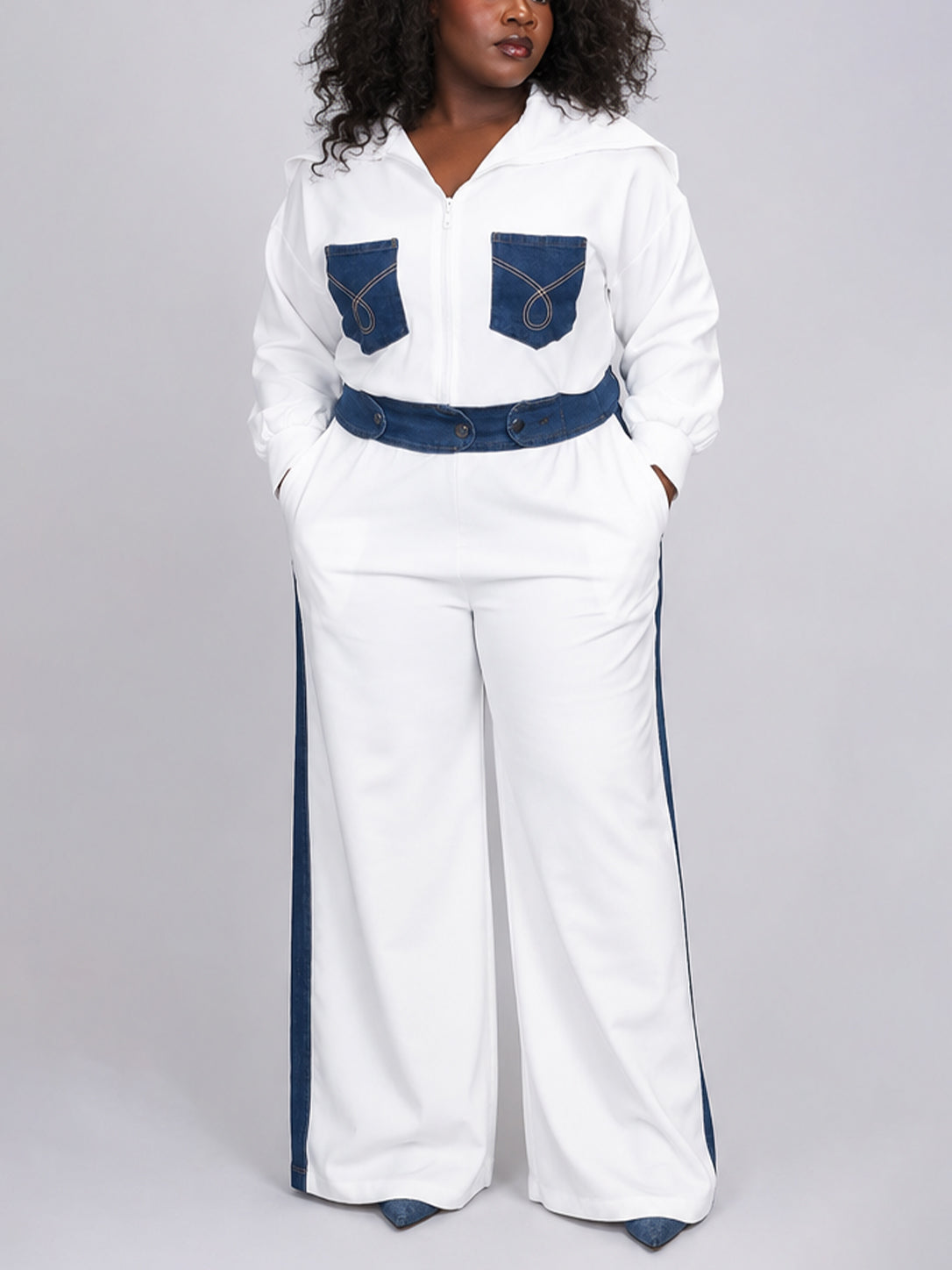 Ensemble Blanc bleu
