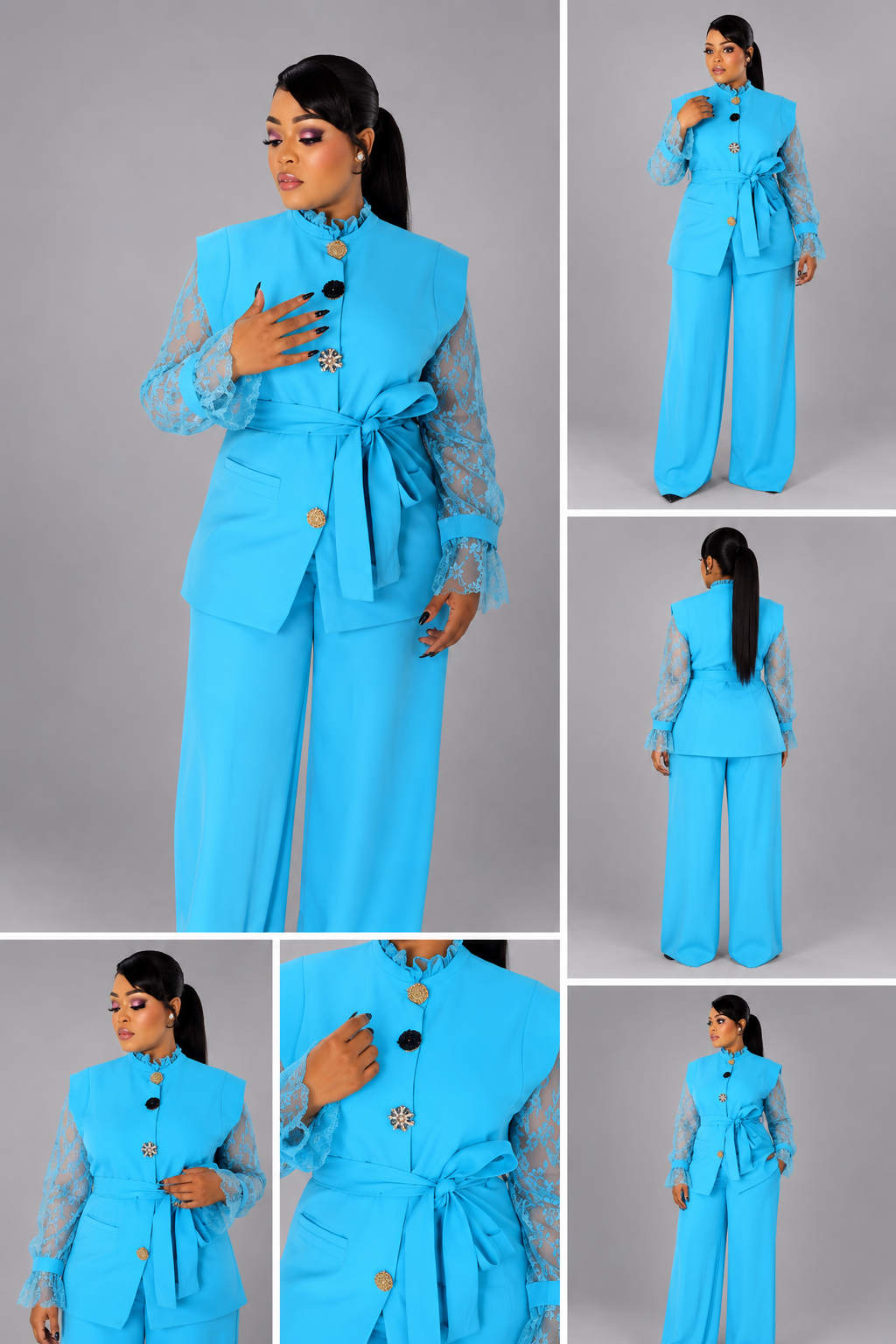 Tailleur Meli Blues
