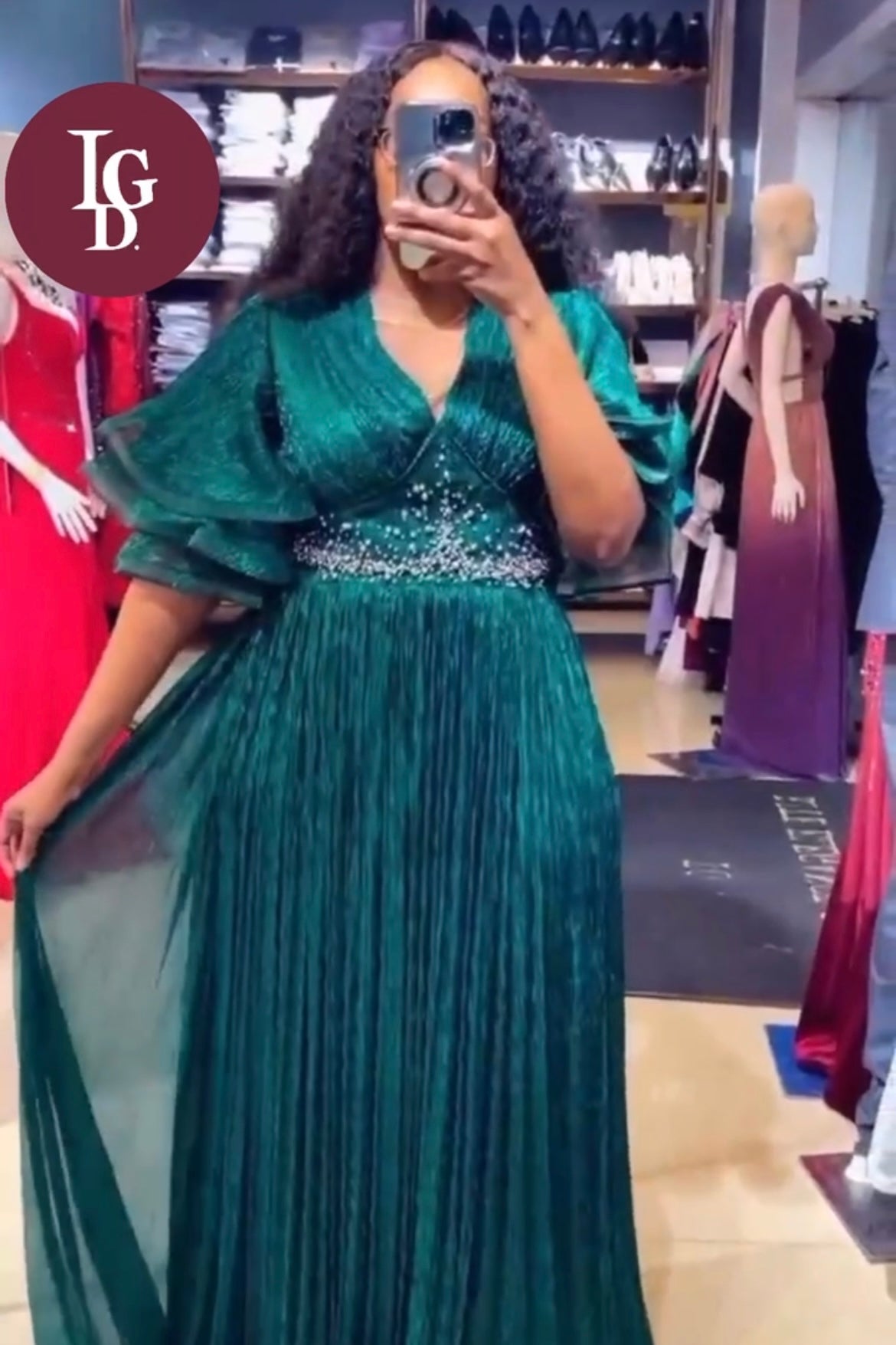 Rubis vert foncé