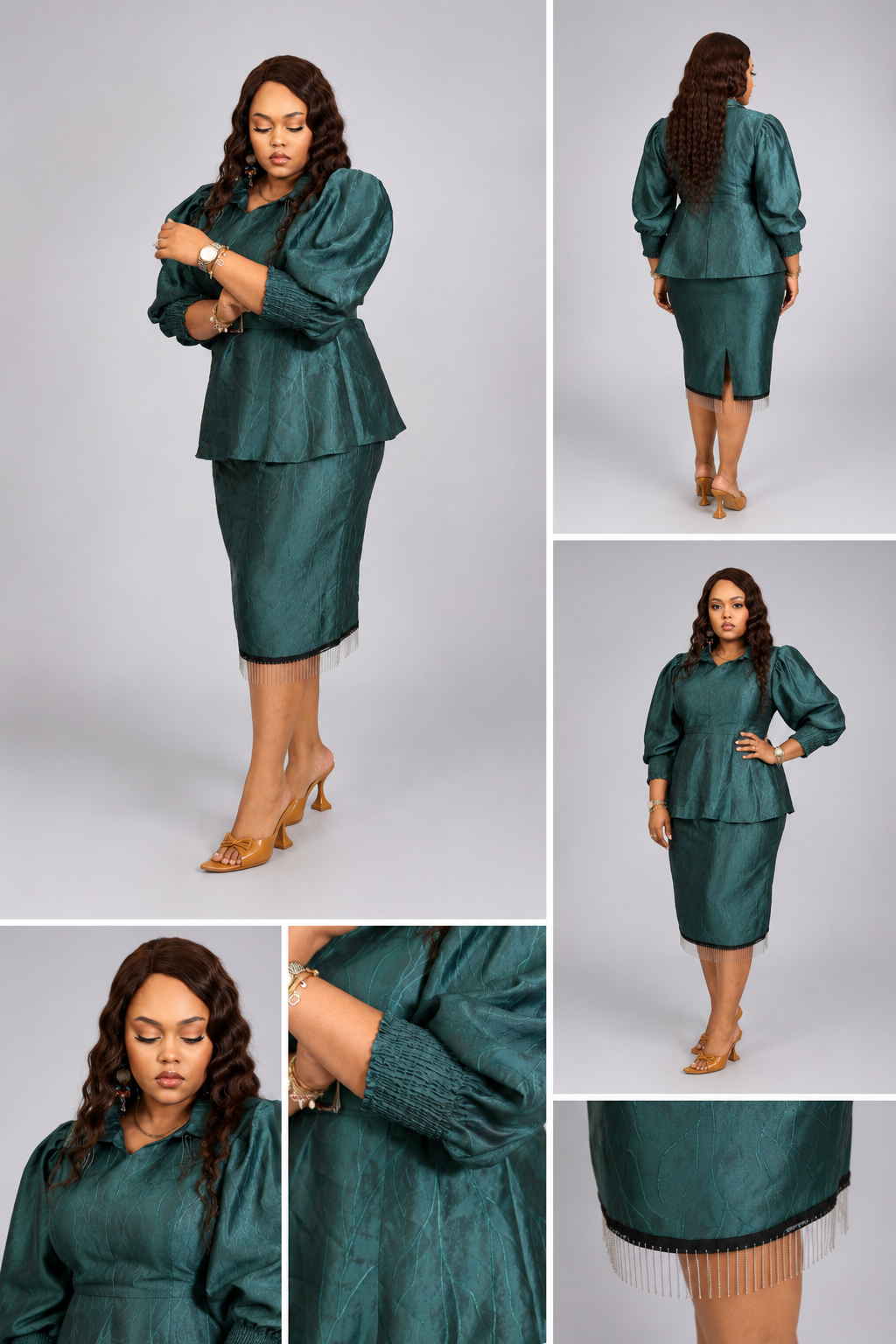 Ensemble Jupe Vert