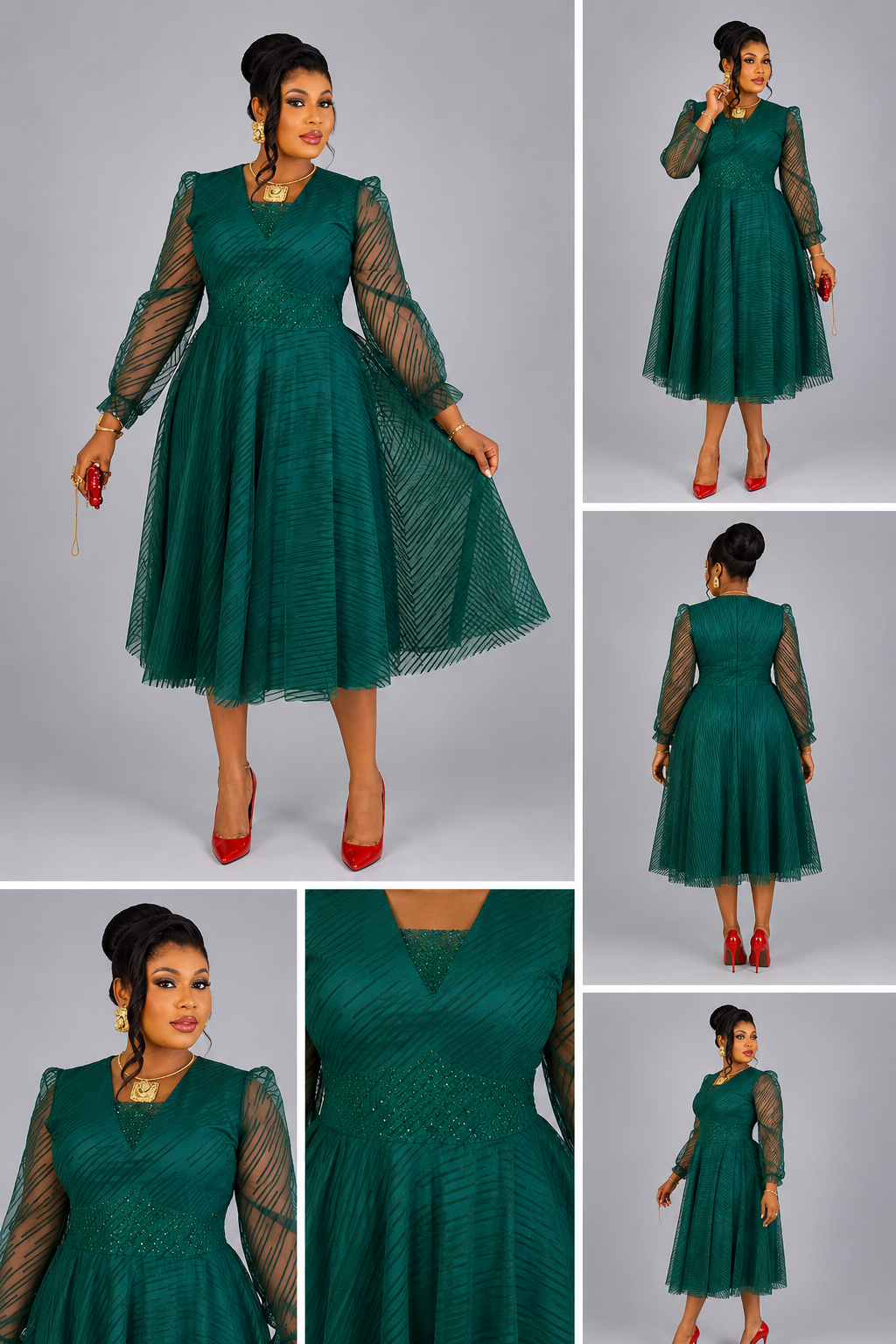 Robe verte