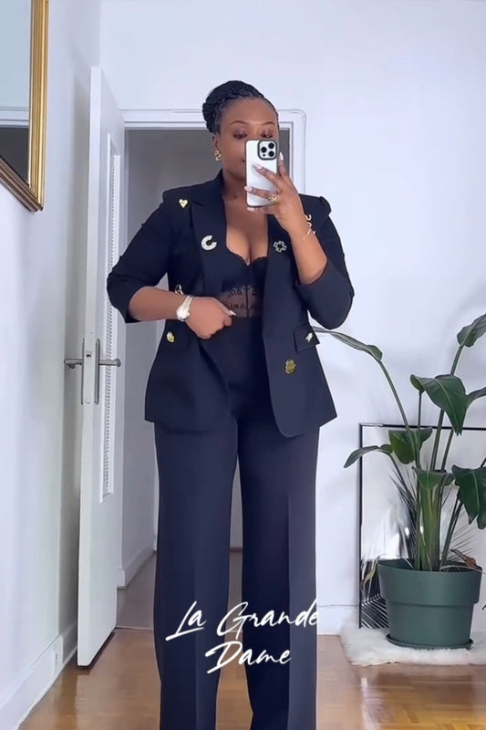 Tailleur Full Broches