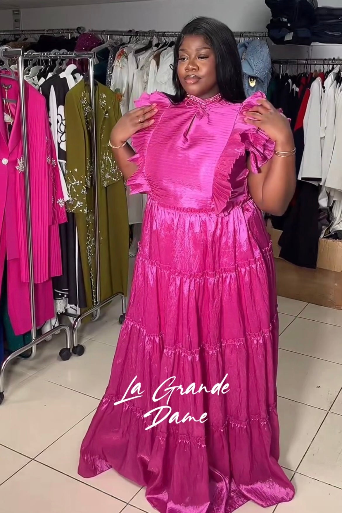 Satinée Dress