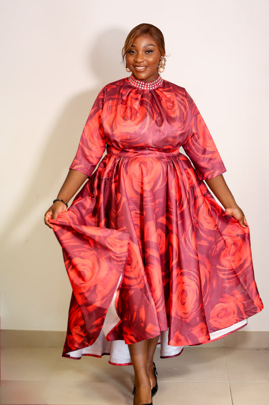 Robe rouge