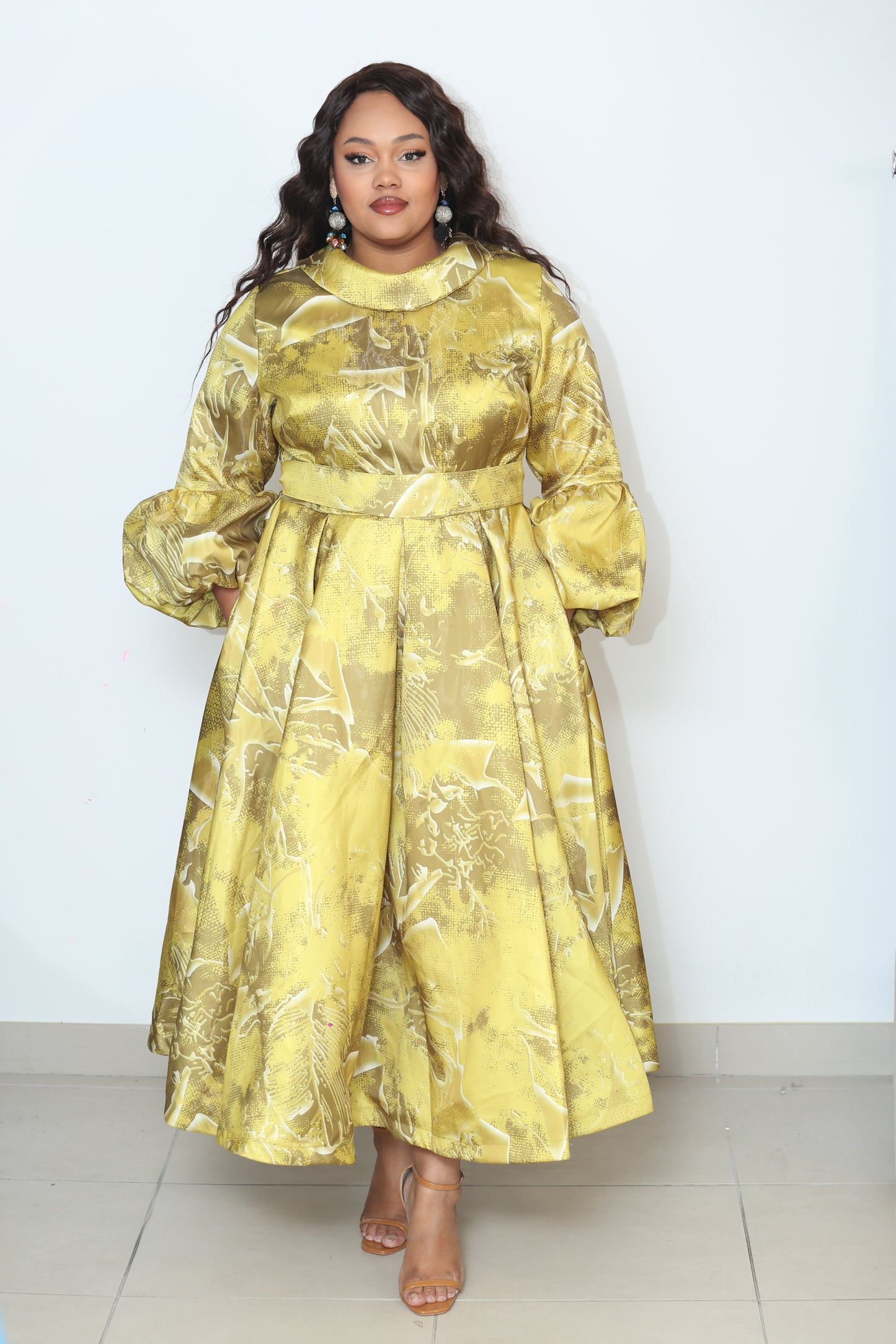 Robe verte Lux
