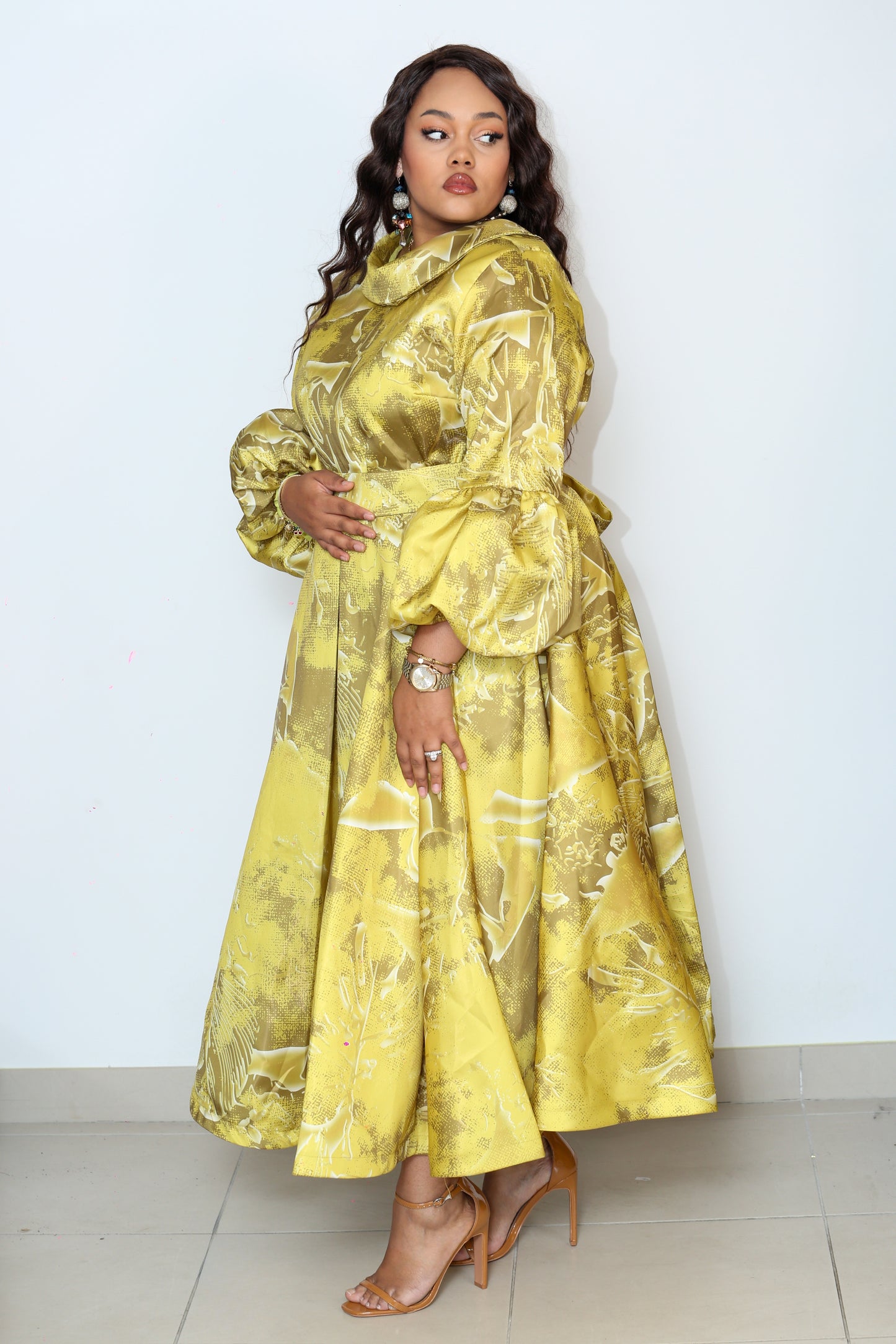 Robe verte Lux