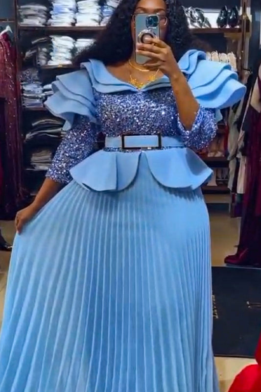 Robe Bleu Royal