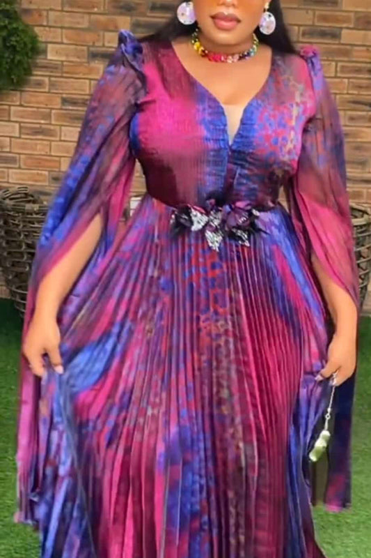Robe Dégradé Violet