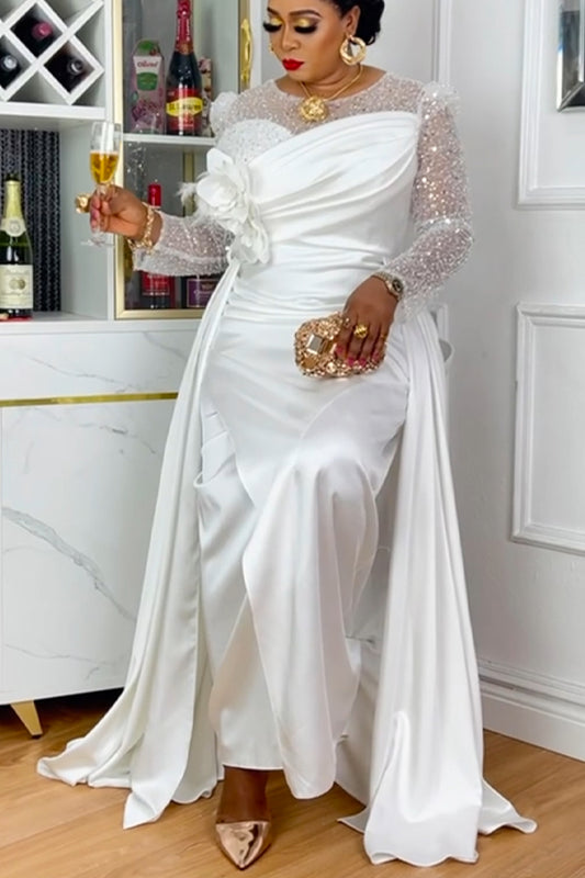 Robe blanche Lux