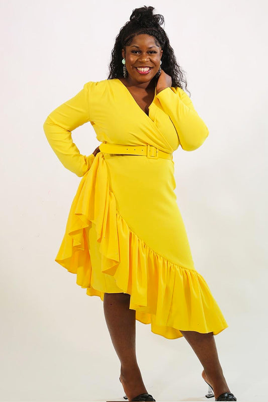 Robe jaune