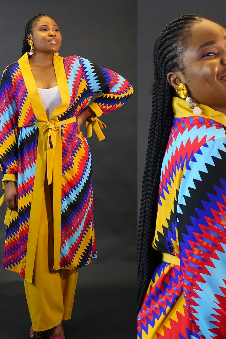 Ensemble jaune coloris