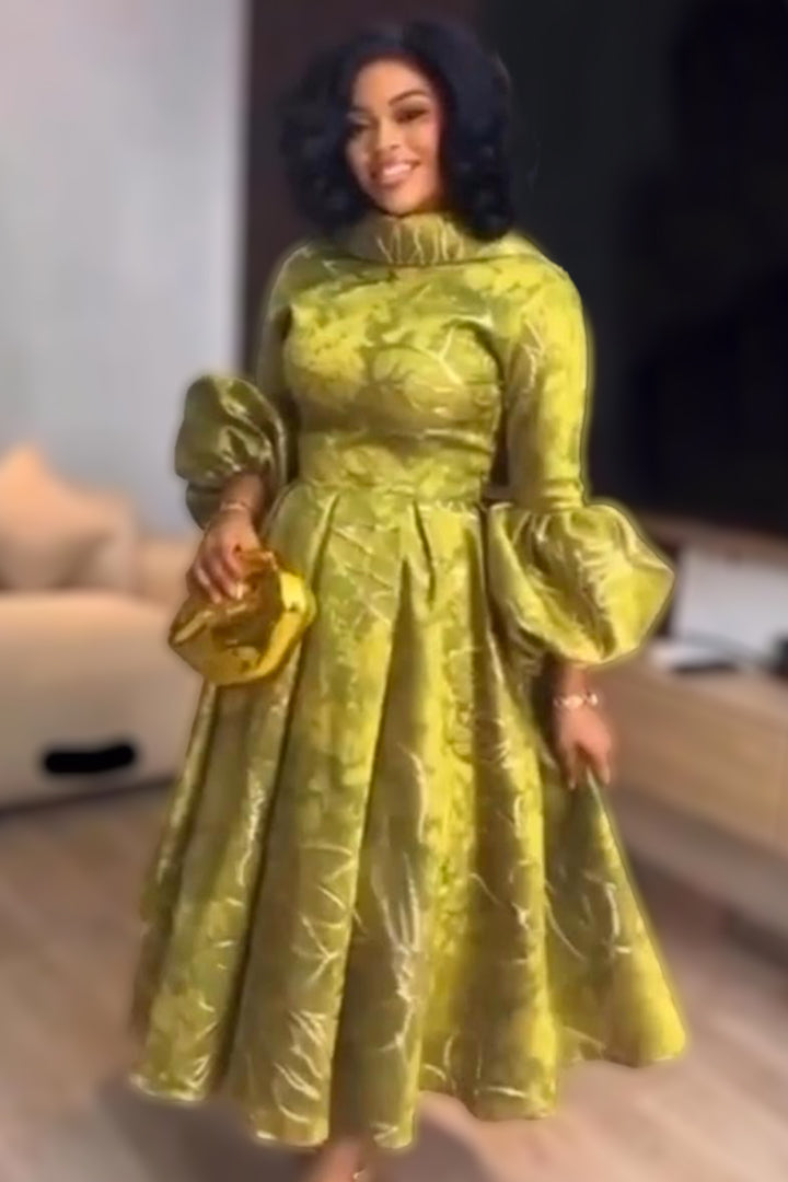 Robe verte Lux