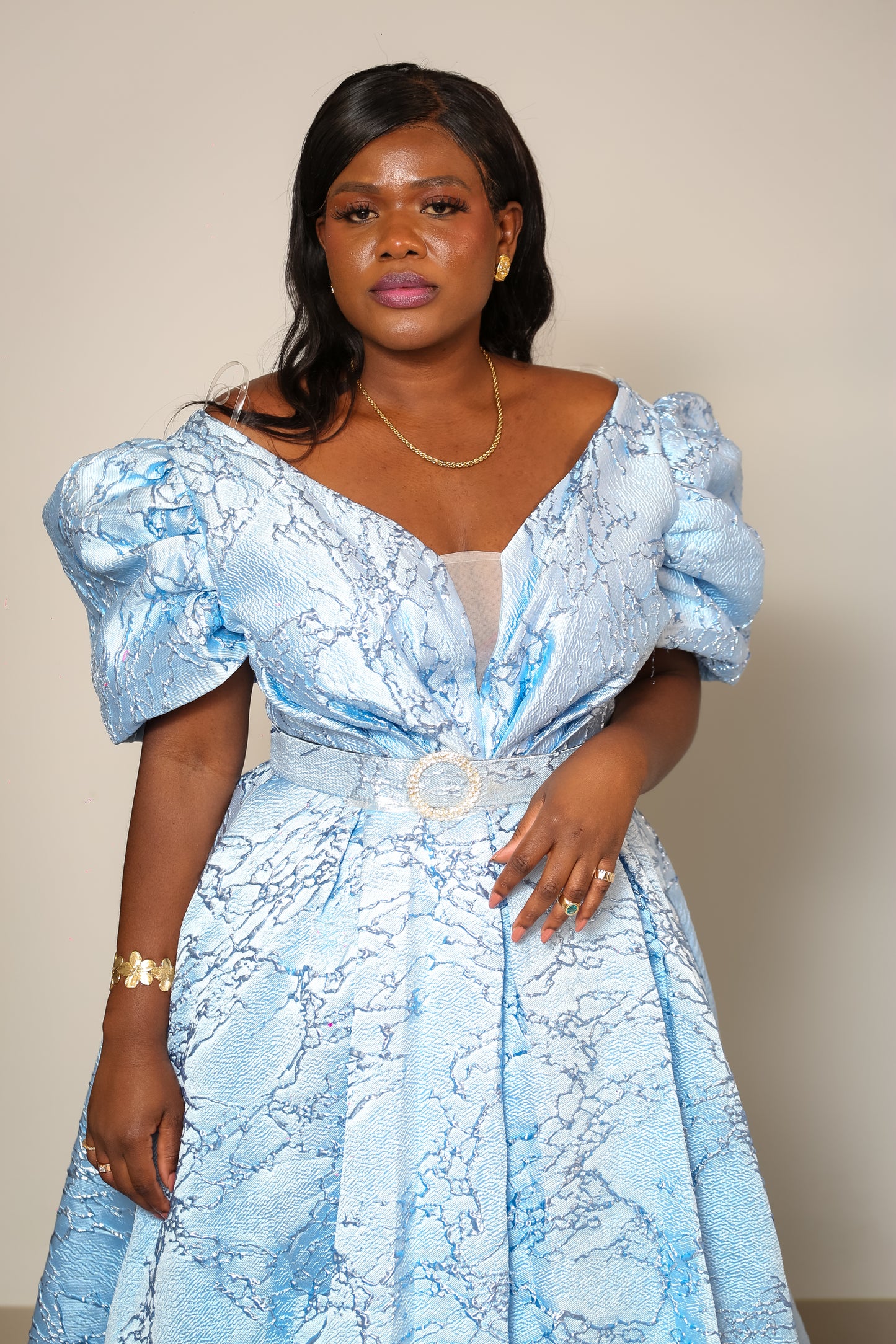 Robe bleu ciel