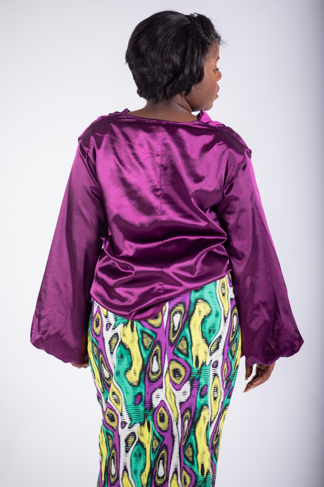 Ensemble jupe violet