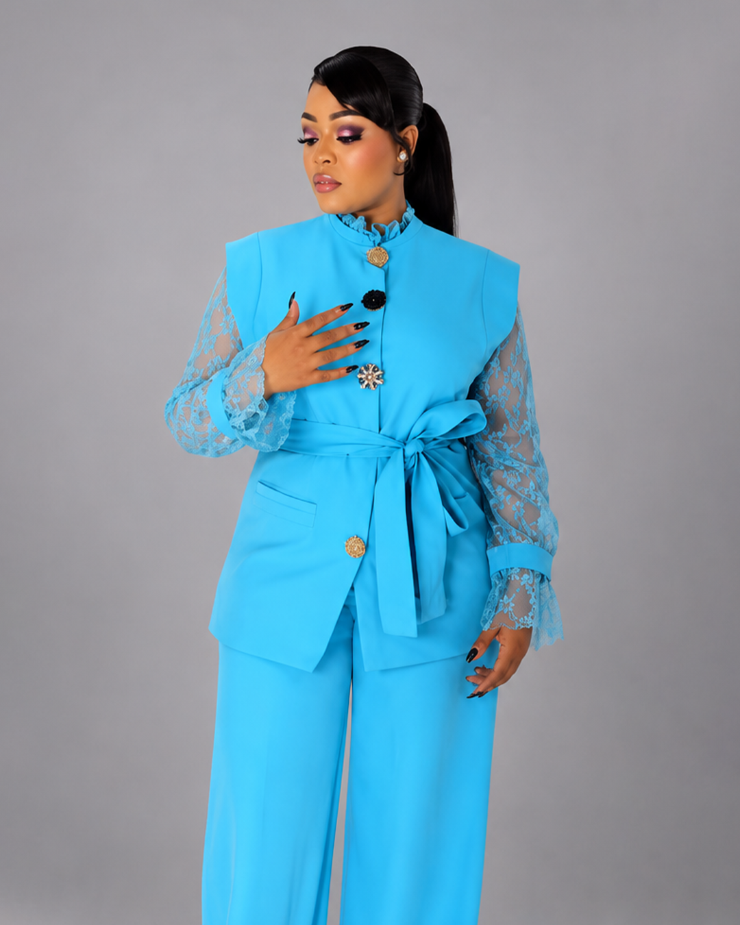 Tailleur Meli Blues